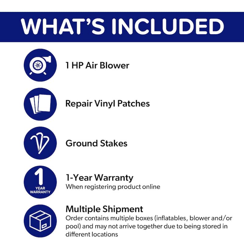 HeroKiddo Busy Bee Inflatable Bounce House for Kids & Toddlers (with Air Blower), Outdoor Indoor Play Bouncy Jumper