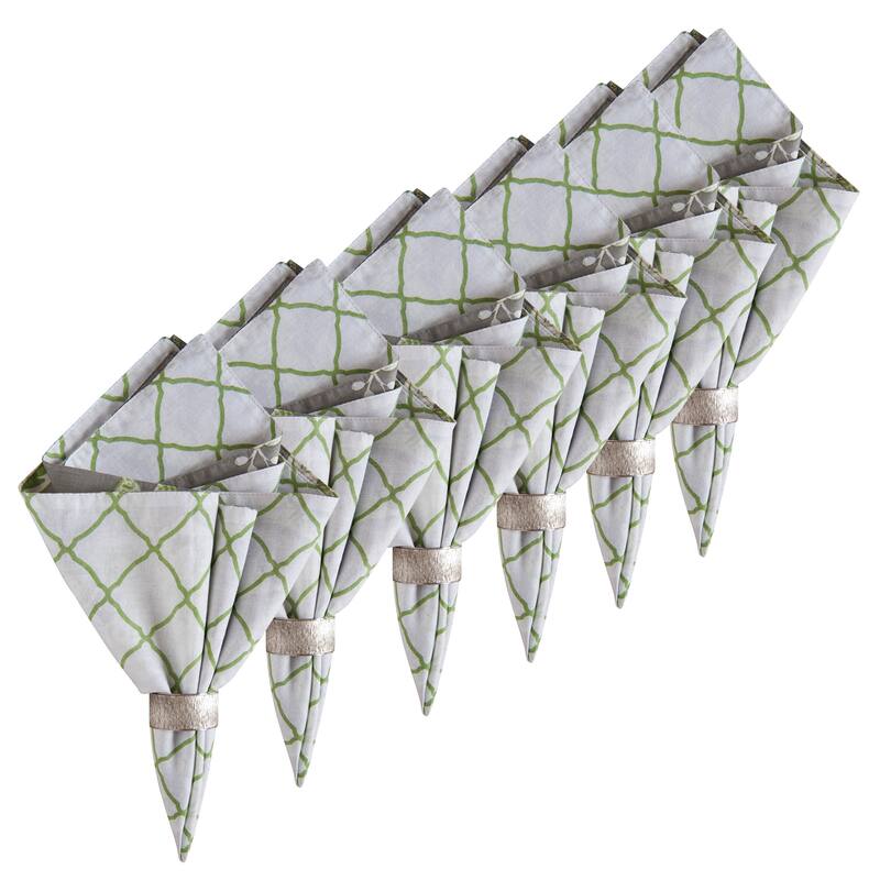 Annabelle Cotton Reversible Napkin Set of 6 - Set of 6