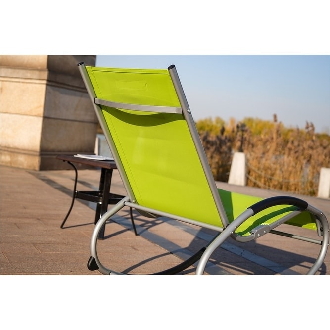 2-Piece Patio Rocking Chair Set for Outdoor Relaxation-image