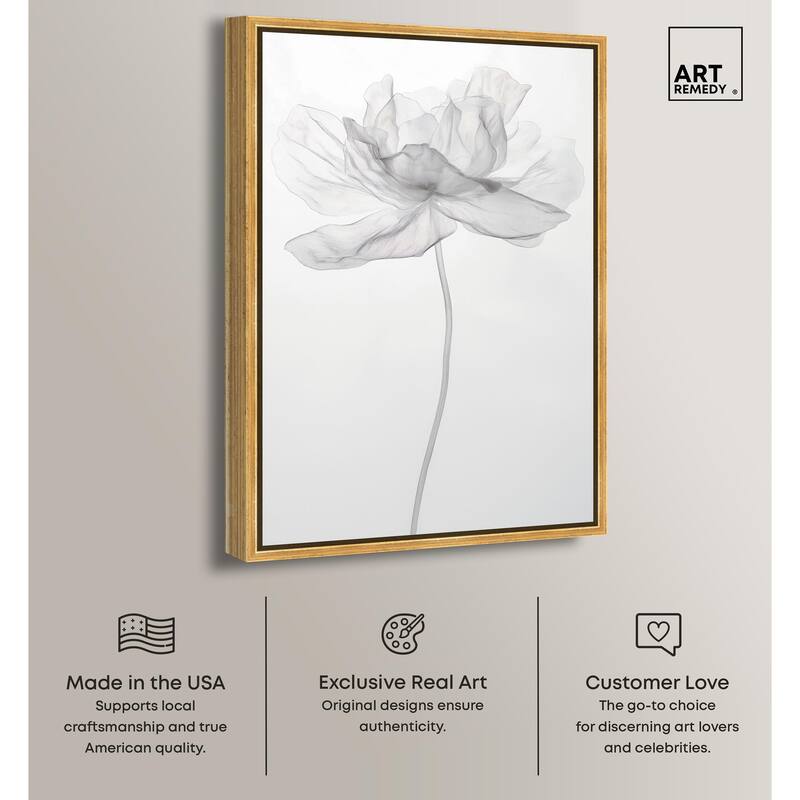 Fragile Beauty II Canvas by Art Remedy