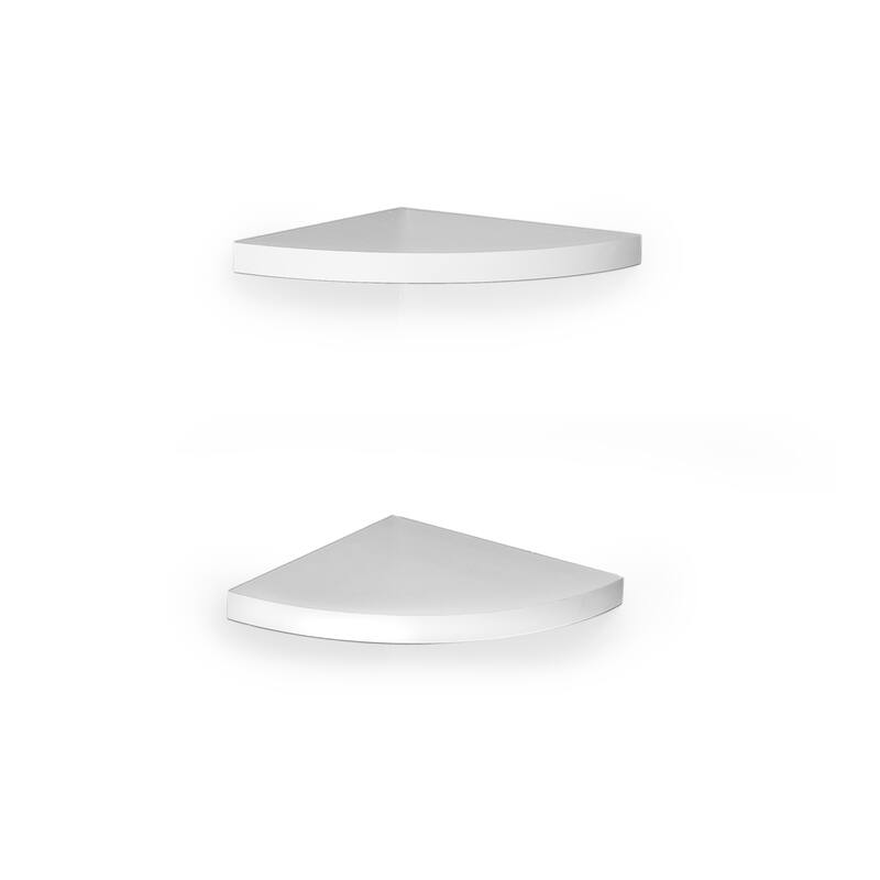 Corner Radial Shelves (Set of 2)