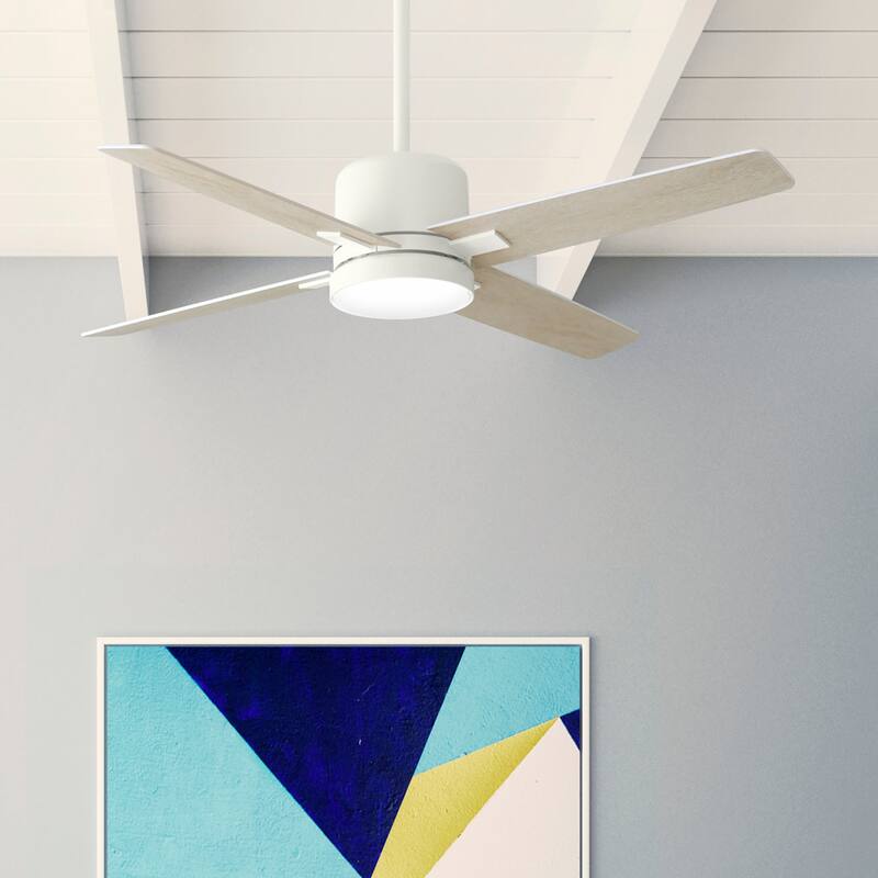 Casablanca 52" Axial Ceiling Fan w/ Integrated LED Light, Wall Control