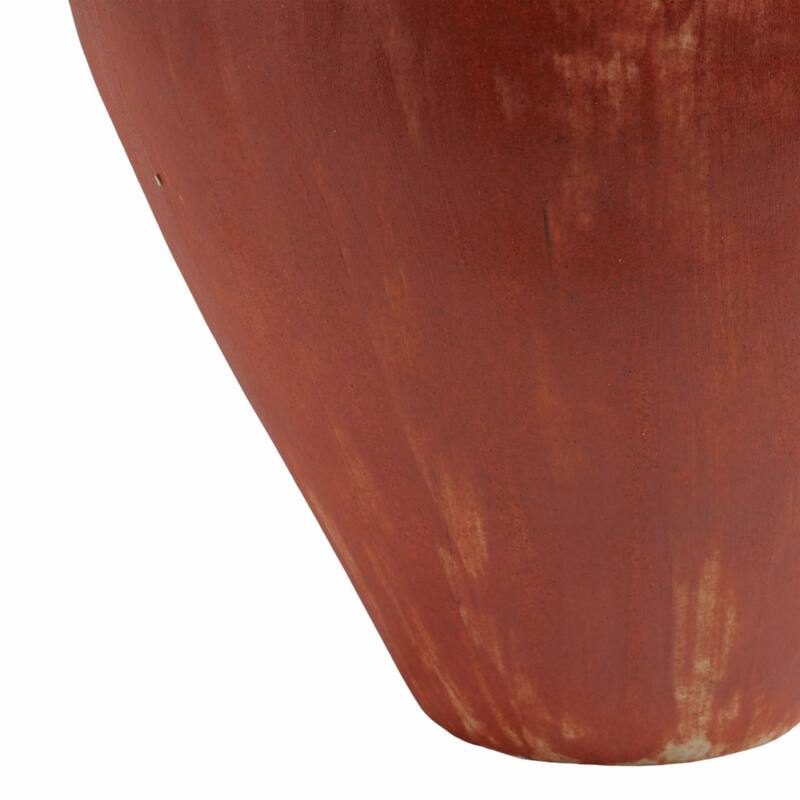 Porcelain Jenison Elegant Decorative Vase - Red