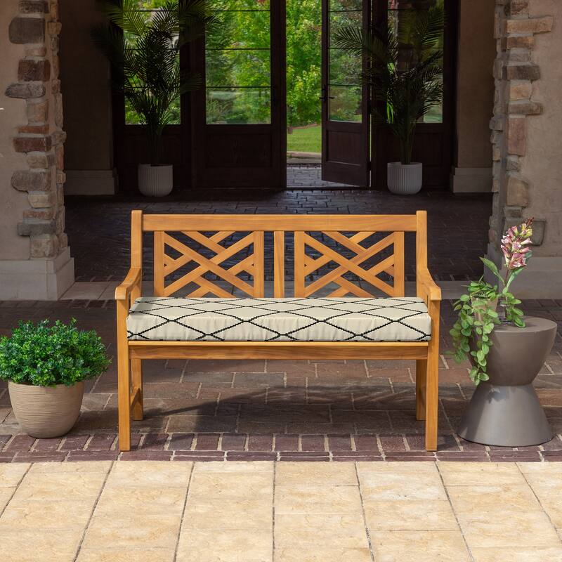 ARDEN Foam Outdoor Bench Cushion, 48 x 18
