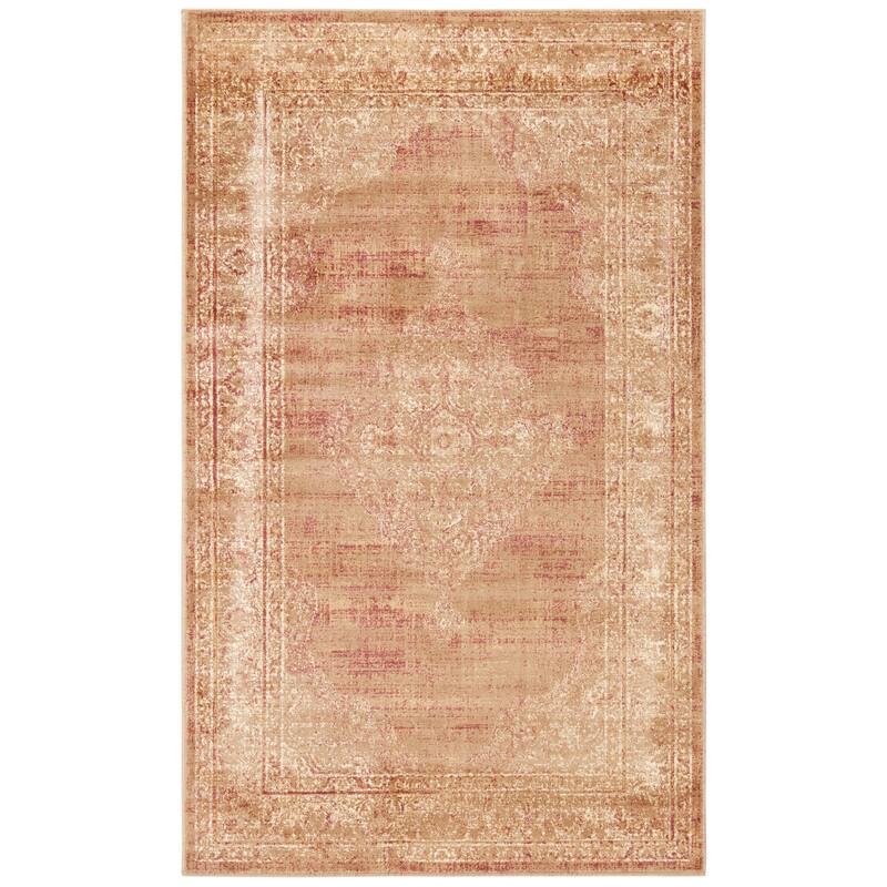 SAFAVIEH Vintage Distressed Boho Lucie Oriental Area Rug - 2'7" x 4' - Taupe