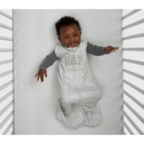slide 2 of 4, TrueSleep Sleep Sack with Zipper and with Built-In Swaddle
