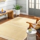 preview thumbnail 1 of 16, Livabliss Cintia Indoor/ Outdoor Bohemian Stripe Area Rug 6'7" Round - Yellow
