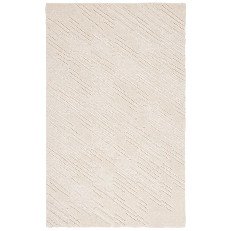 SAFAVIEH Handmade Mykonos Tekna Wool Rug - 4' x 6' - Ivory