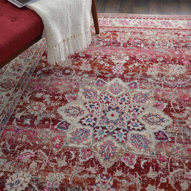 Nourison Vintage Kashan Traditional Area Rug