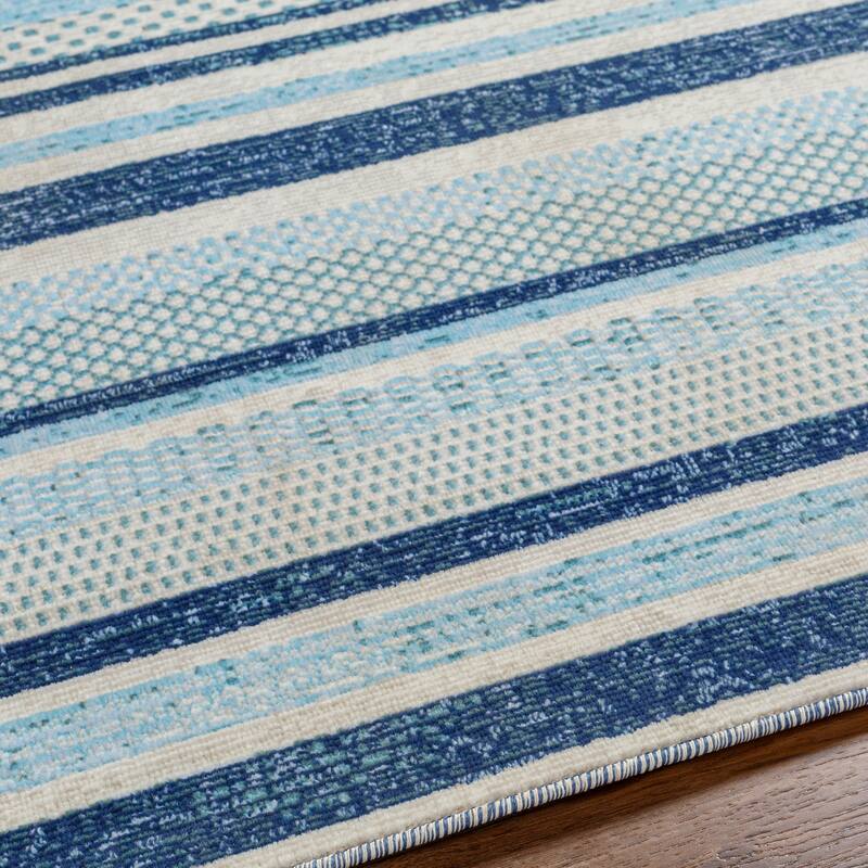 Livabliss Shaoli Casual Striped Indoor/ Outdoor Area Rug