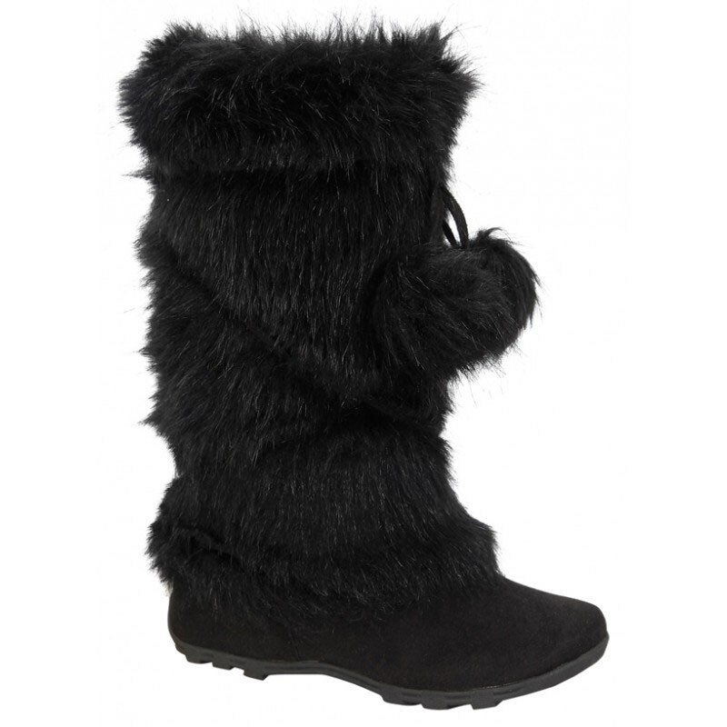 pom pom boots women's shoes