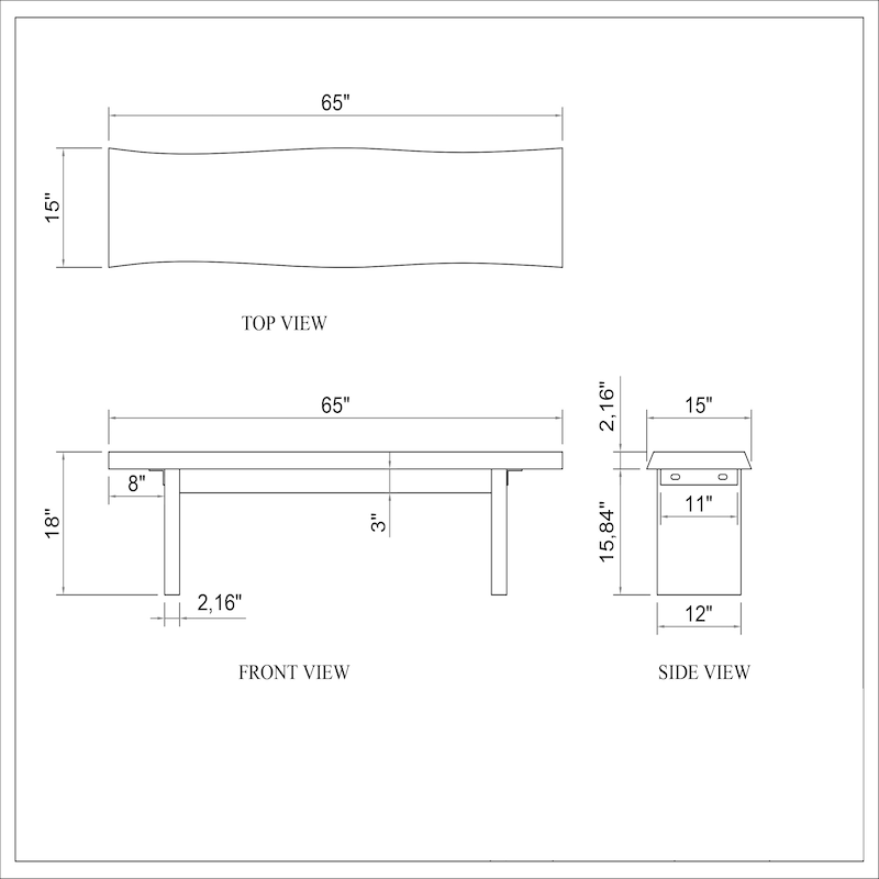 Urbia Brooks Bench