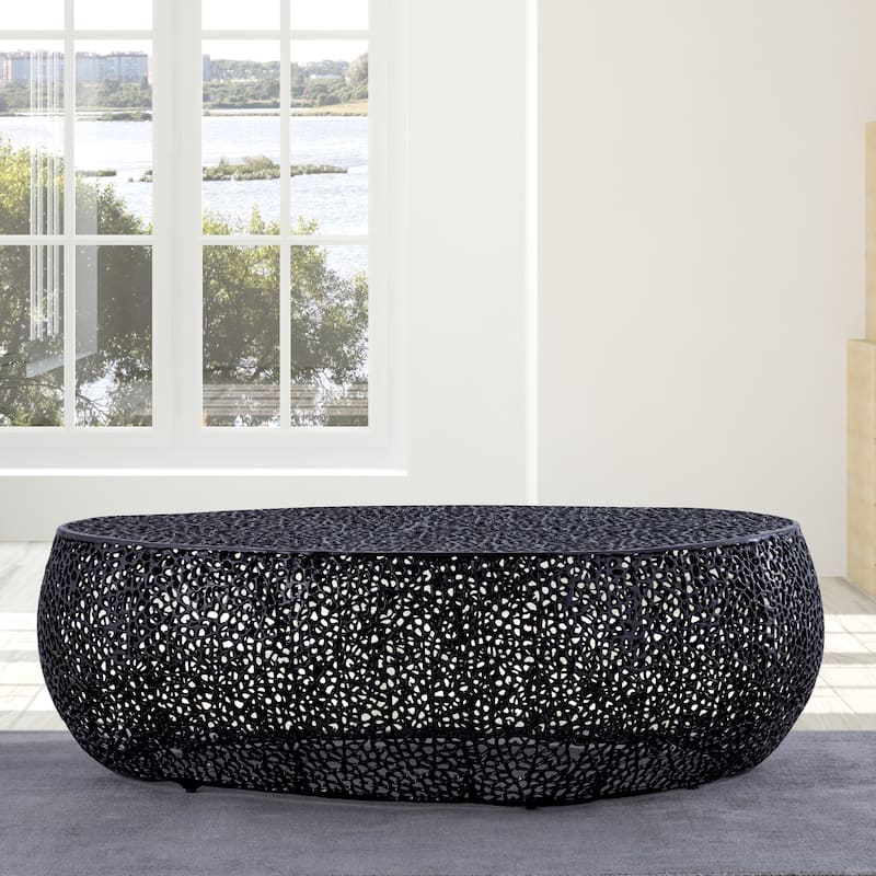 CT3601-50 Modern & Contemporary Coffee Table Made with Aluminum Casted
