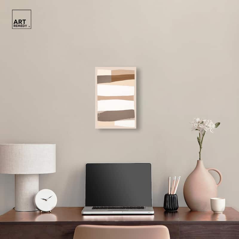 Linear Landscape I Canvas by Art Remedy, Gallery Wrapped