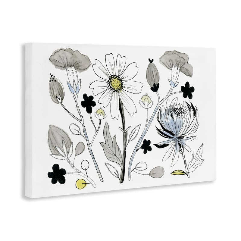 Stupell Simple Drawn Nature Sprigs Canvas Wall Art Design By Ashley Davis