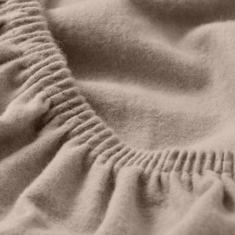 Bare Home Cotton Flannel Fitted Sheet