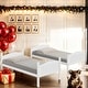 preview thumbnail 26 of 29, Modern Style Twin/Twin Bunk Bed with Arched Headboard and Angled Ladder