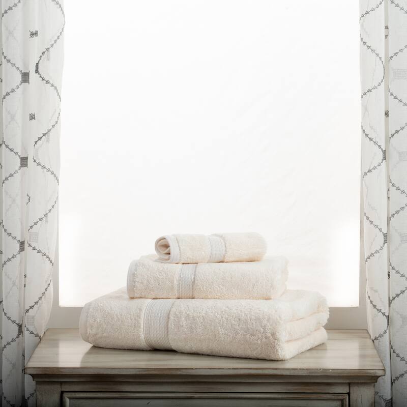 Marche Egyptian Cotton 3 Piece Towel Set by Superior