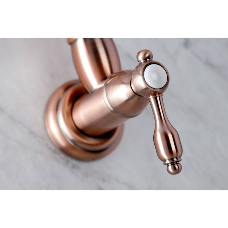 Tudor Wall Mounted Pot Filler Faucet