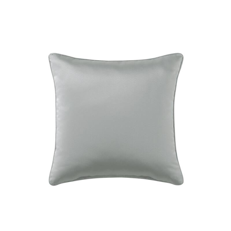 J. Queen New York Sondra 20" Square Embellished Decorative Throw Pillow