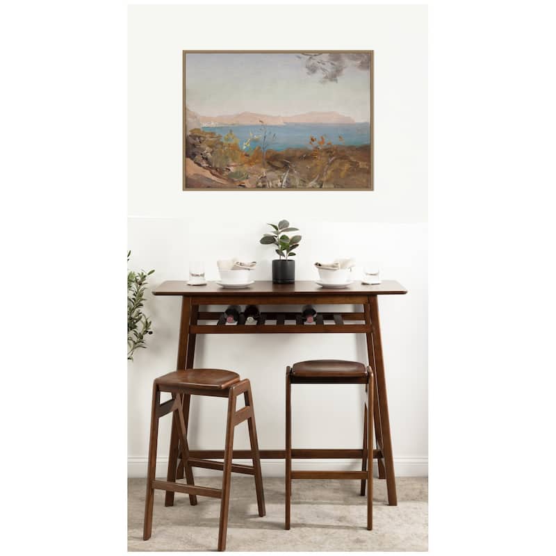 Kate and Laurel Sudak 3 1904 Jan Ciaglinski by Nostalgia Prints Framed Canvas Wall Art Print