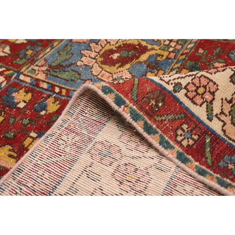 ECARPETGALLERY Hand-knotted Kayseri Vintage Red Wool Rug - 4'11 x 6'9