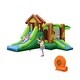 preview thumbnail 2 of 8, Kids Inflatable Jungle Bounce House Castle including Bag With Blower