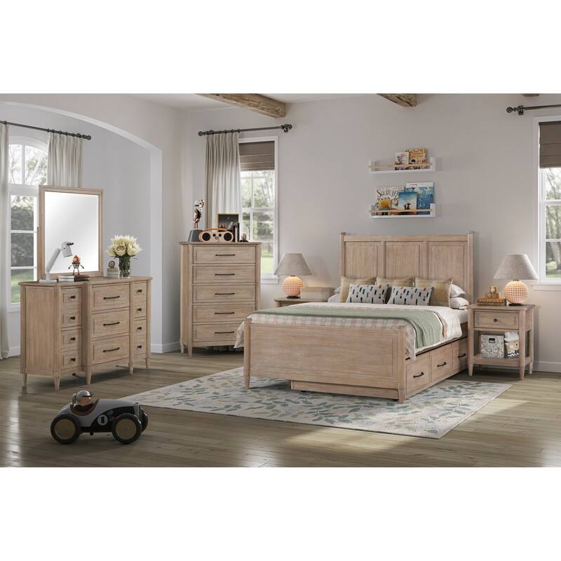 Mindi Veneer Small Nightstand