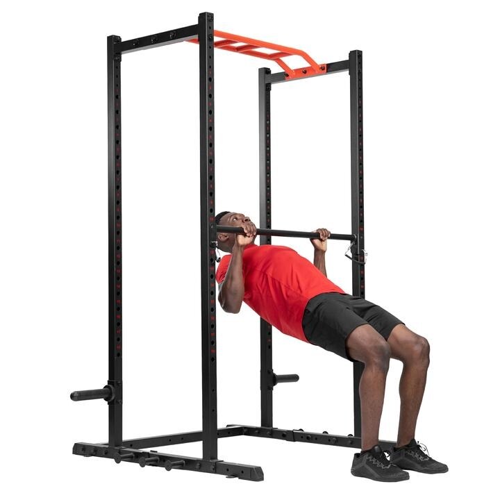 Sunny Health Fitness Pull Up Bar Attachment For Power Racks And Cages Sf Xfa001