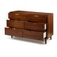 preview thumbnail 38 of 85, Middlebrook Gammelstaden Mid-Century Solid Wood 6-Drawer Dresser