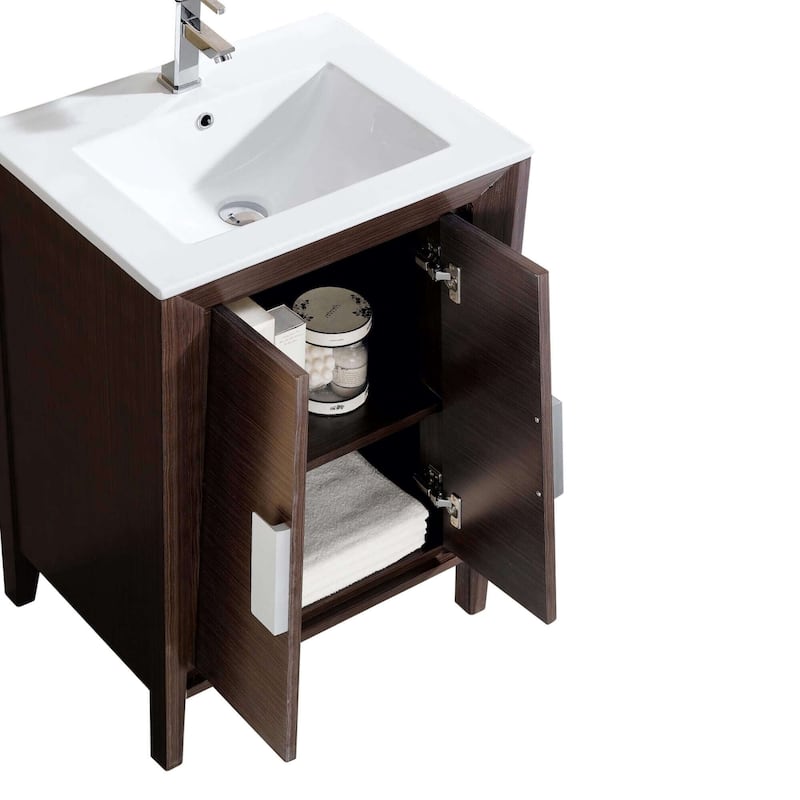 Fine Fixtures Imperial Collection Bathroom Vanity Cabinet Set,