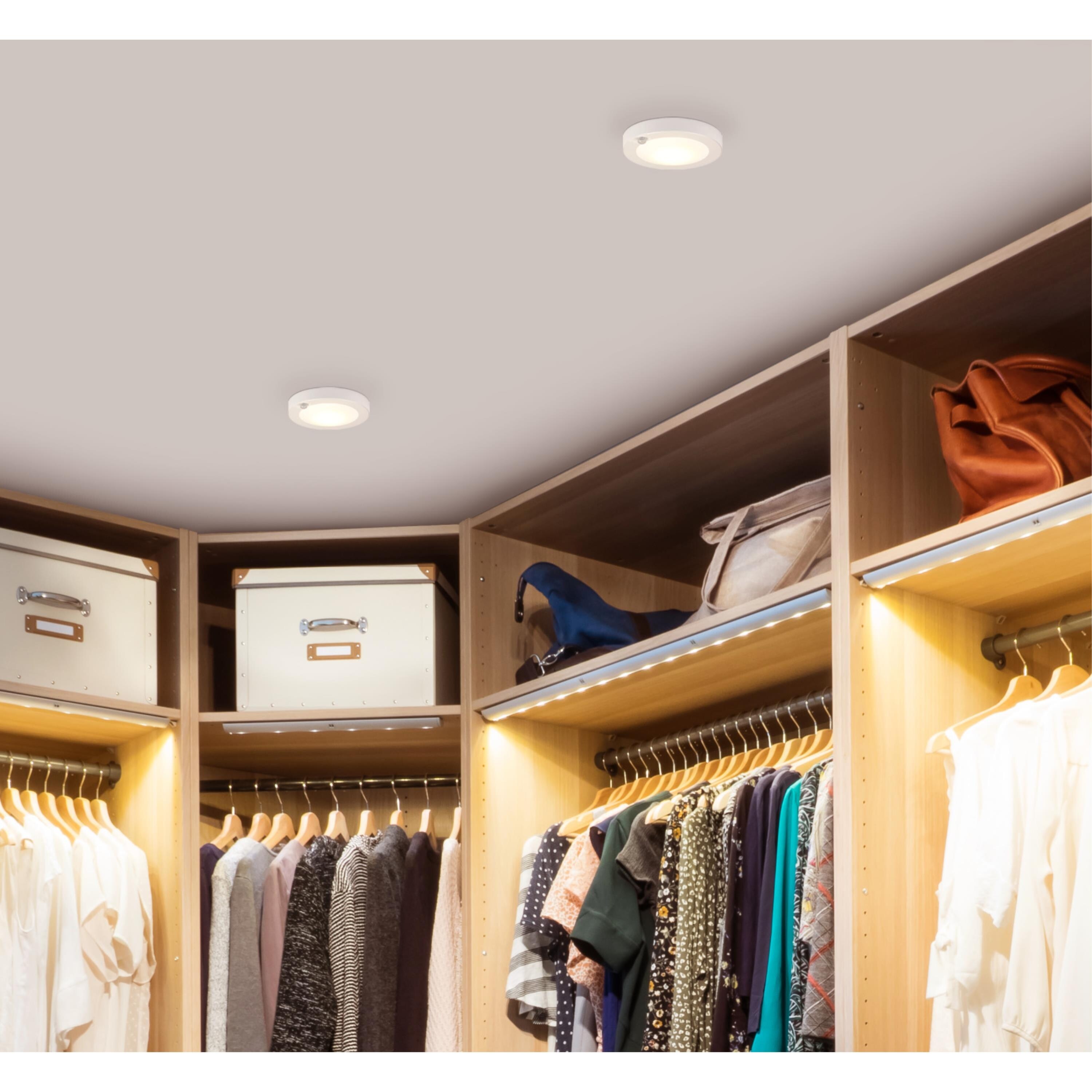 Flush mount ceiling light for closet on sale