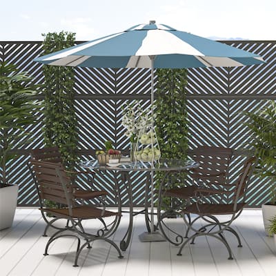 Outdoor Privacy Screen Free Standing Parallel Lines - 76x47