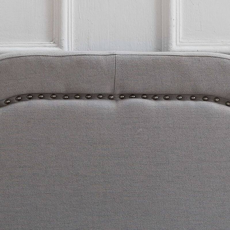 62" Queen Headboard with Nailhead Trim by Christopher Knight Home