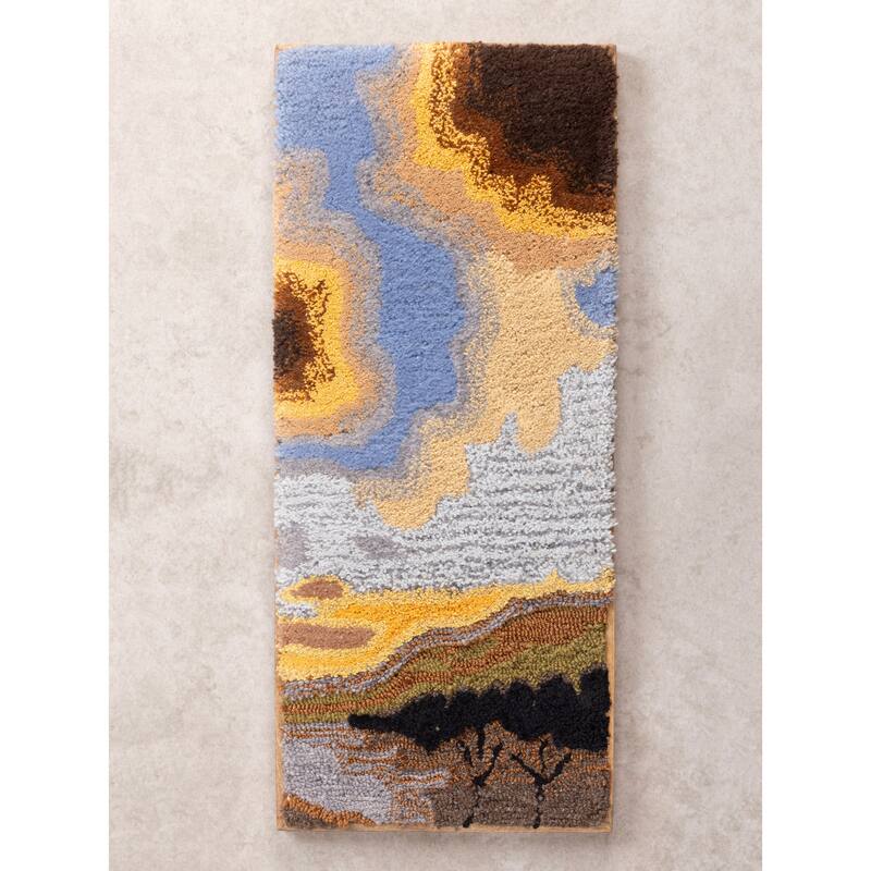 Farida Tufted Wall Art - 12"x28"