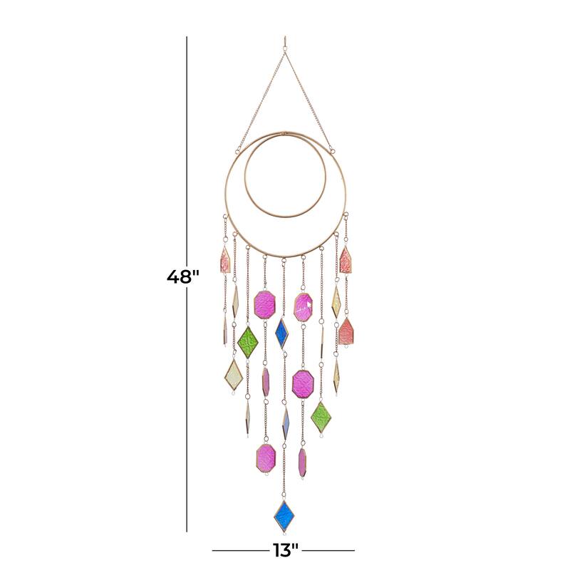 Multi Iron Contemporary Windchime