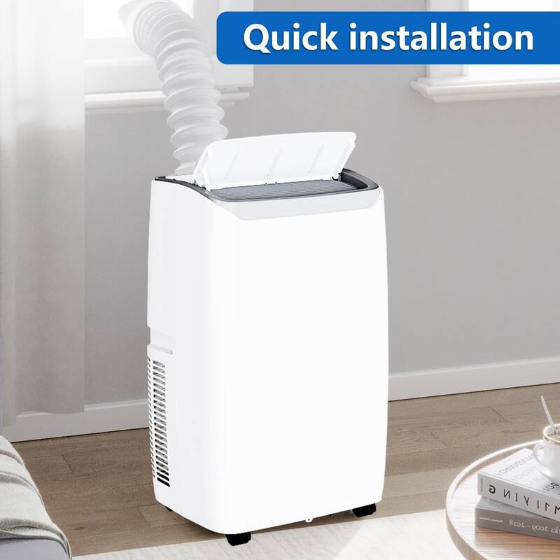 Portable Air Conditioner - Cools Rooms up to 550 Sq.ft, Quiet Operation, Air Conditioner whit LED Display, Remote Control