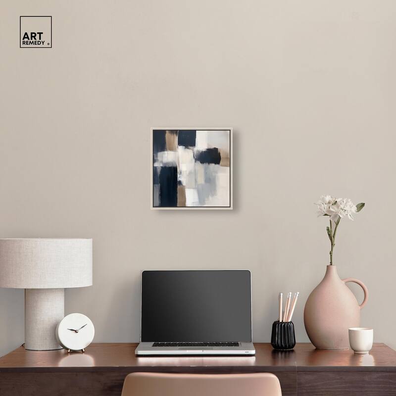 Blue Undertone II Canvas by Art Remedy