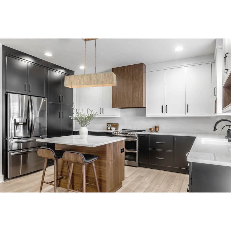 Abaca Rope Chandelier in Satin Brass