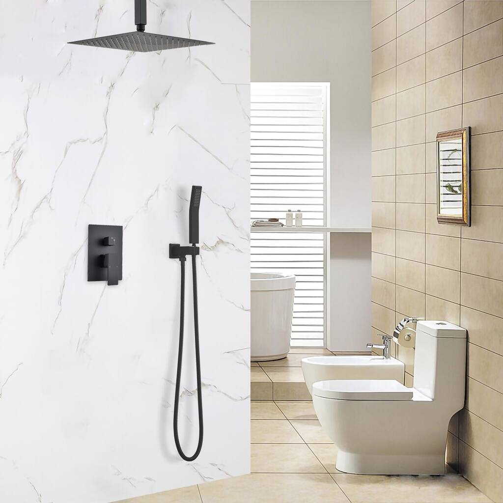 Topcraft Ceiling Mounted Shower System Combo Set