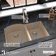 preview thumbnail 26 of 64, Karran Undermount Quartz 32 in. 60/40 Double Bowl Kitchen Sink Kit
