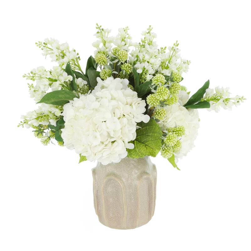 Classic Floral with Hydrangeas and Lilacs