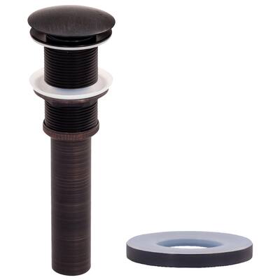 Pop-Up Drain and Mounting Ring, Oil Rubbed Bronze