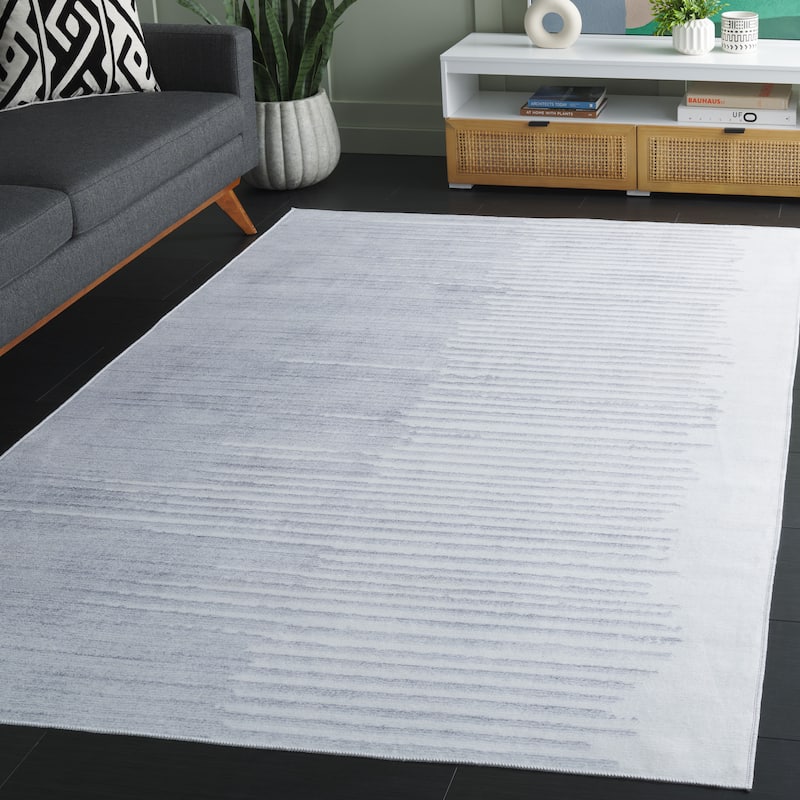 SAFAVIEH Malibu Erlene Modern & Contemporary Rug - 4' x 6' - Light Grey/Grey