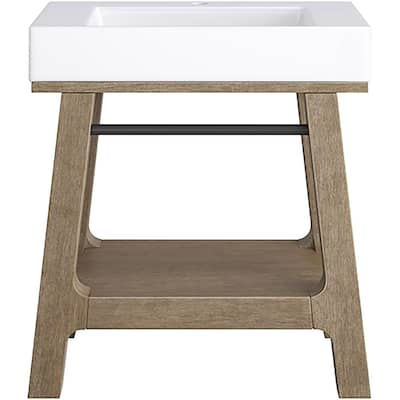 James Martin Vanities 165-V31.5-GW Auburn 31-1/2" Rectangular Hardwood