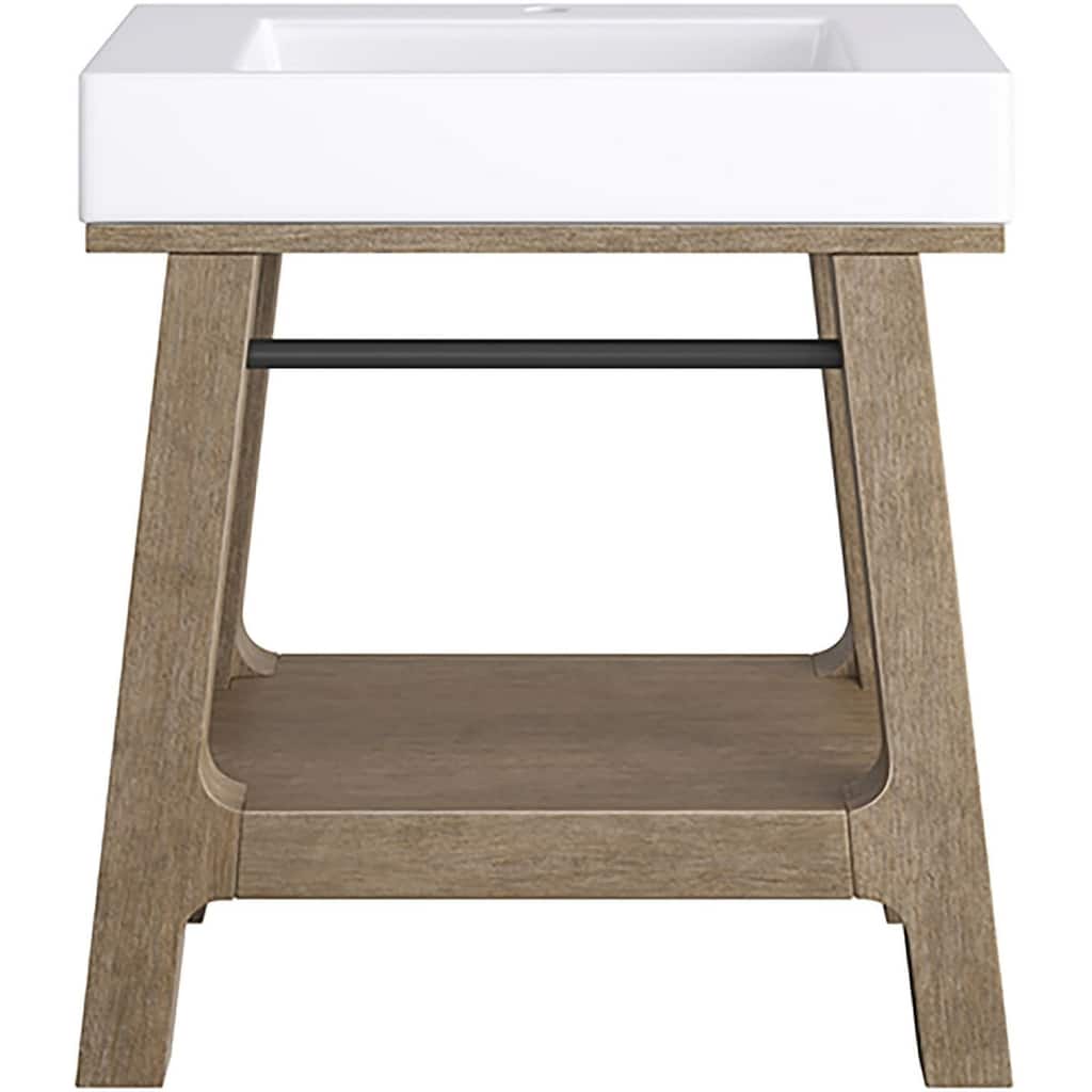 James Martin Vanities 165-V31.5-GW Auburn 31-1/2" Rectangular Hardwood