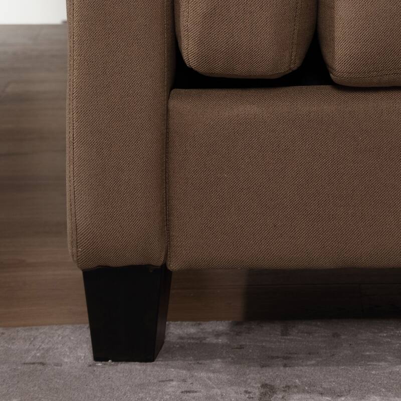 Oversize Armchair Sofa,Thickened cushion,Pillowed Back Cushion,Thickly