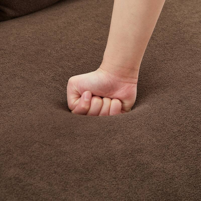 Christopher Knight Home - Curved 75" Boucle Upholstered Sofa with Solid Wood Frame