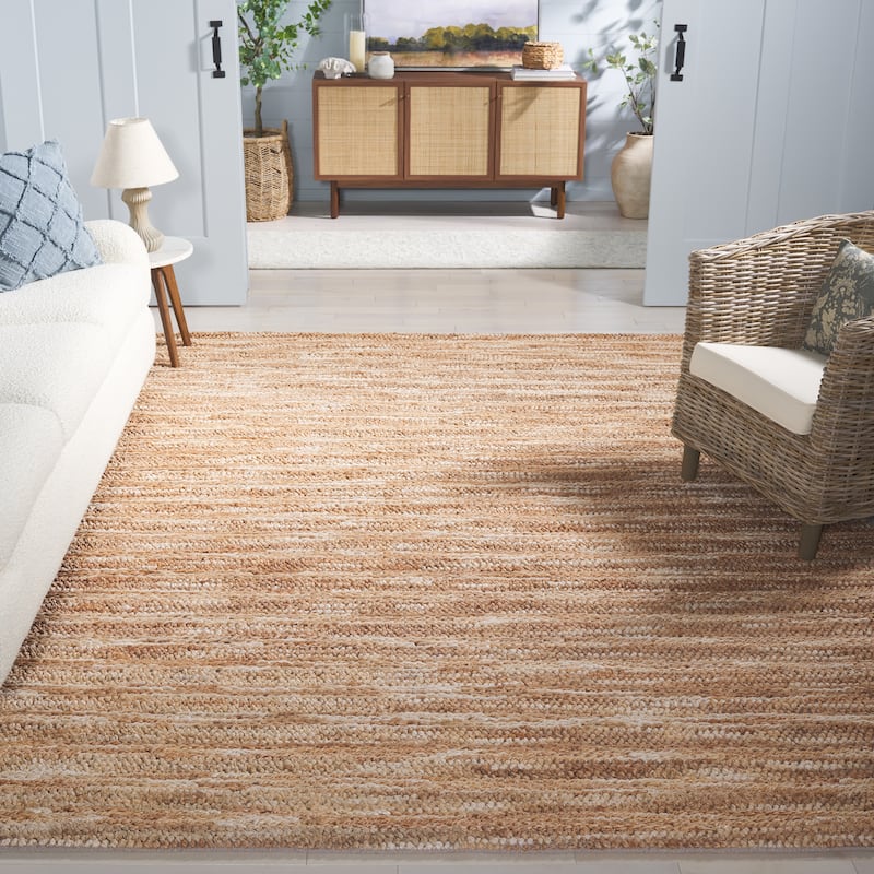 SAFAVIEH Natural Fiber Couture Sergia Modern Jute Rug - 8' x 10' - Natural