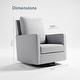 preview thumbnail 6 of 28, Storkcraft Calabasas Swivel Glider